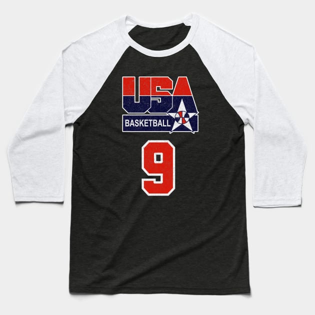 USA DREAM TEAM 92 - Vintage/ Worn Out Look!!! Baseball T-Shirt by Buff Geeks Art